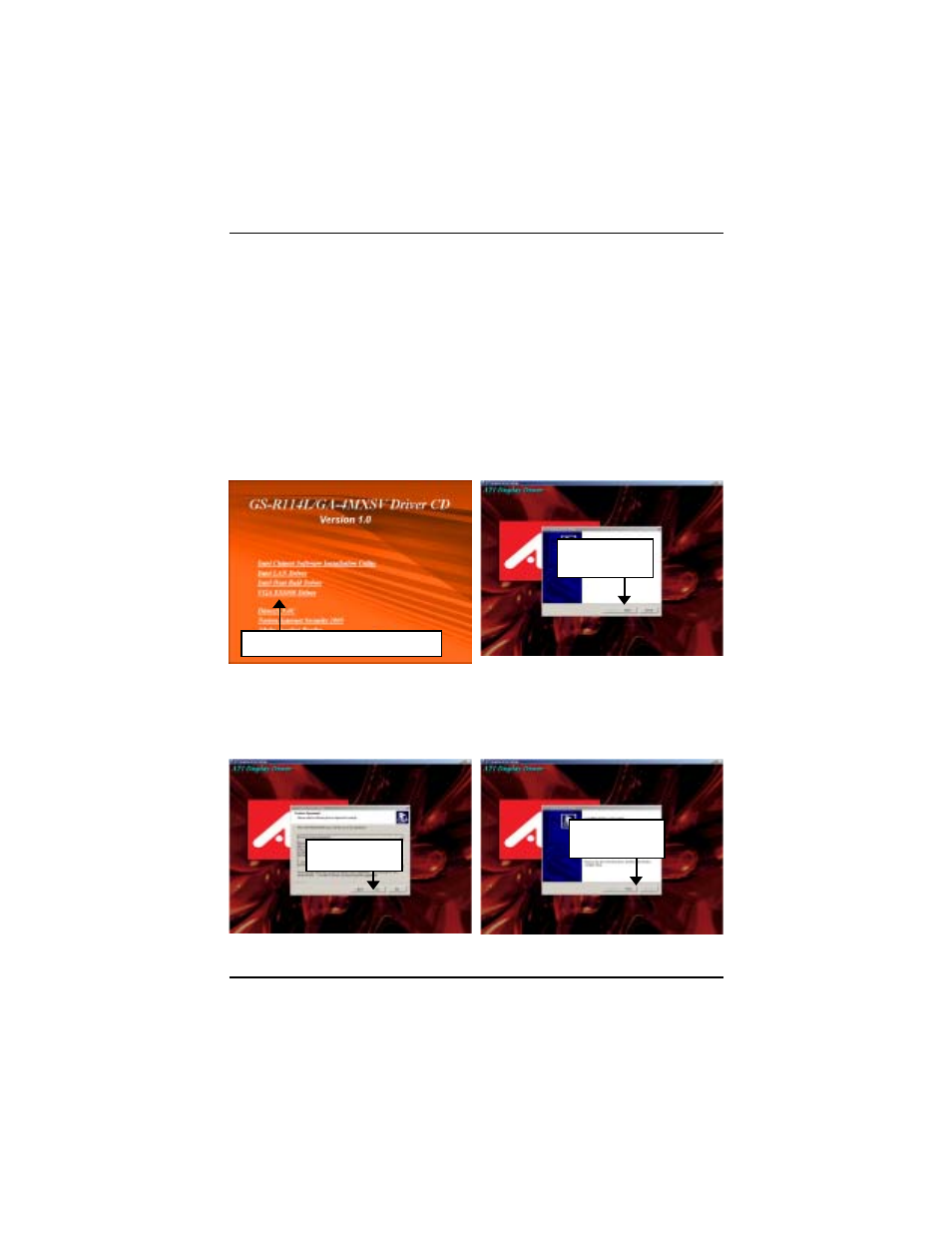 D. vga es1000 driver installation | Intel GA-4MXSV User Manual | Page 68 / 71