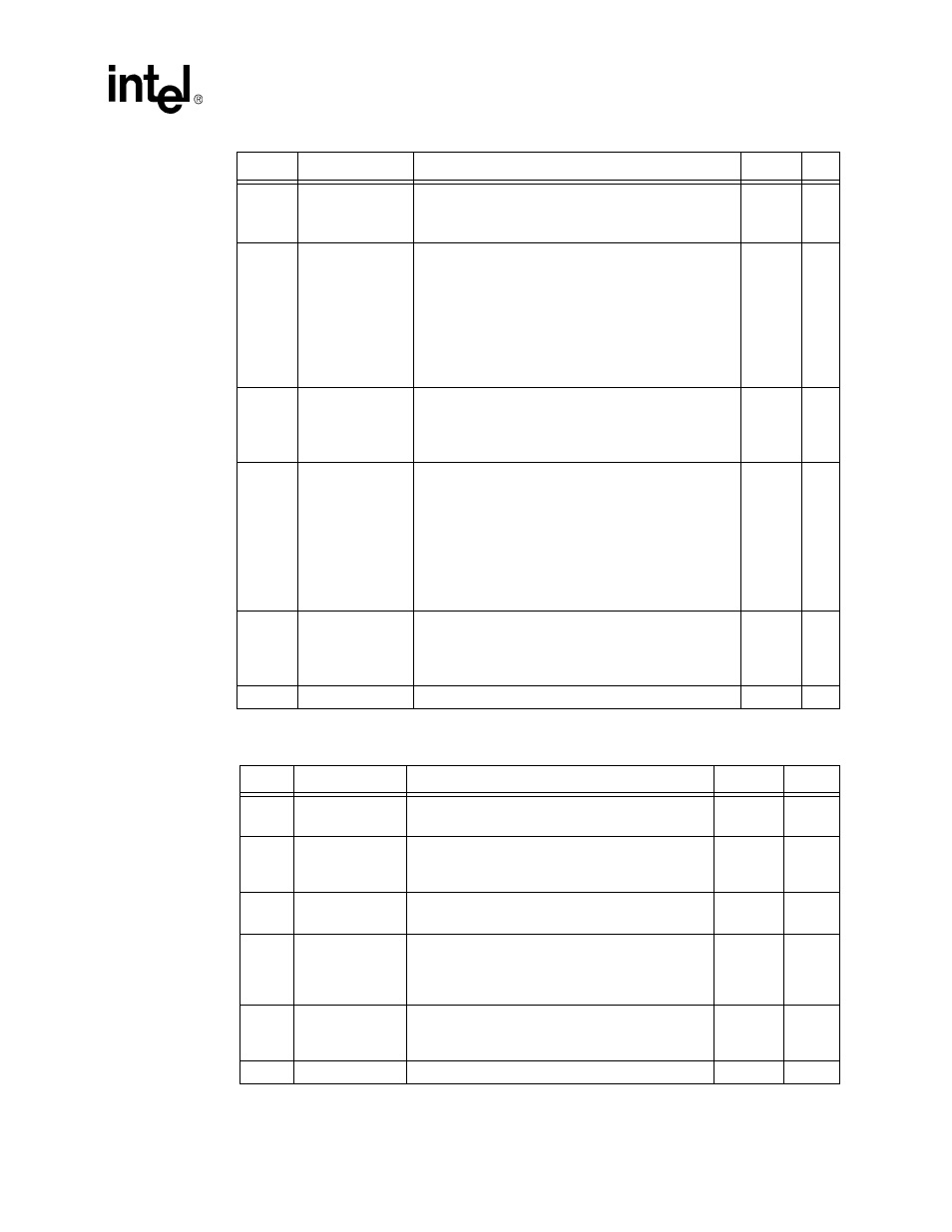 2 register 1: status register bit definitions | Intel 82555 User Manual | Page 33 / 58