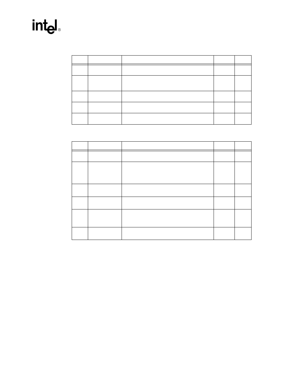2 mdi registers 8 - 15, 3 mdi registers 16 - 31, Mdi registers 8 - 15 | Mdi registers 16 - 31 | Intel 82555 User Manual | Page 35 / 58