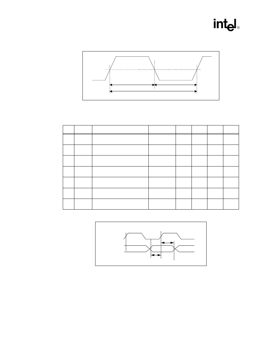Figure 14. mii clocks ac timing, 2 mii timing parameters, Figure 15. mii transmit timing parameters | Mii timing parameters | Intel 82555 User Manual | Page 50 / 58