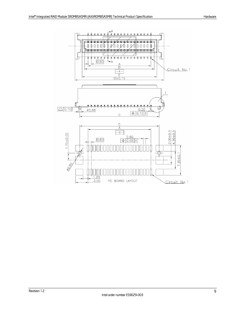 Figure 7. pci interface | Intel SROMBSASMR (AXXROMBSASMR) User Manual | Page 15 / 40