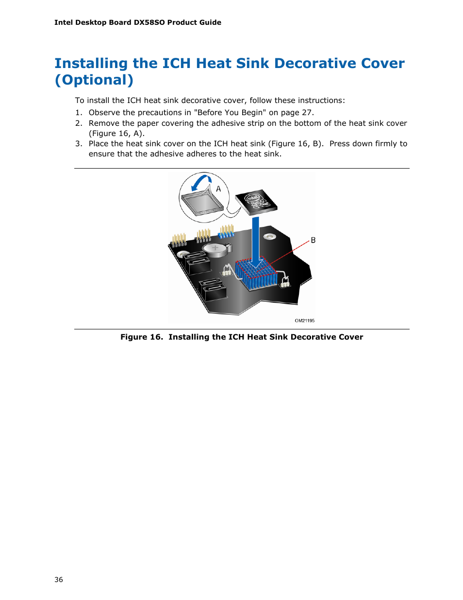 Intel DX58SO User Manual | Page 36 / 86