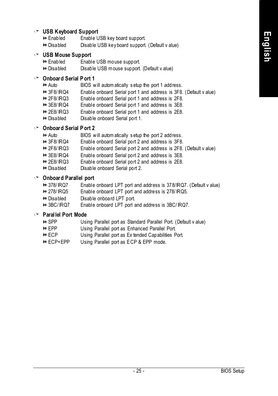 English | Intel 8VM533M-RZ-C User Manual | Page 25 / 36