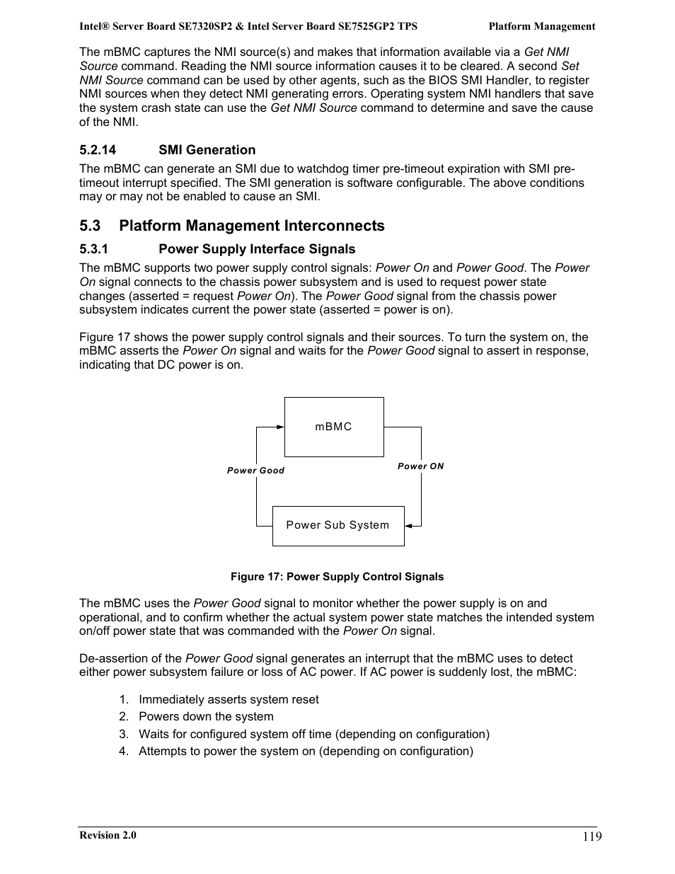 3 platform management interconnects | Intel SE7525GP2 User Manual | Page 119 / 175