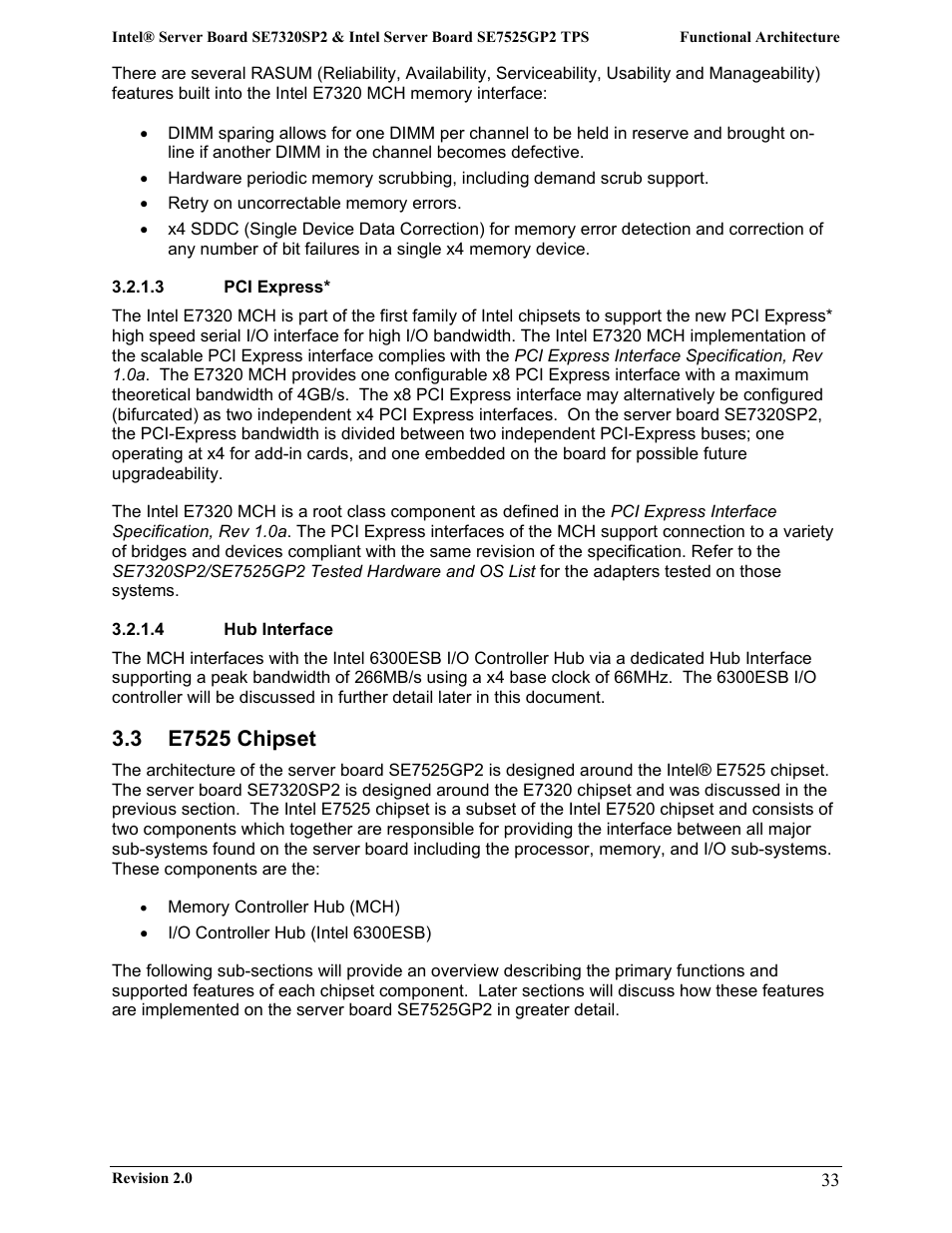 Intel SE7525GP2 User Manual | Page 33 / 175