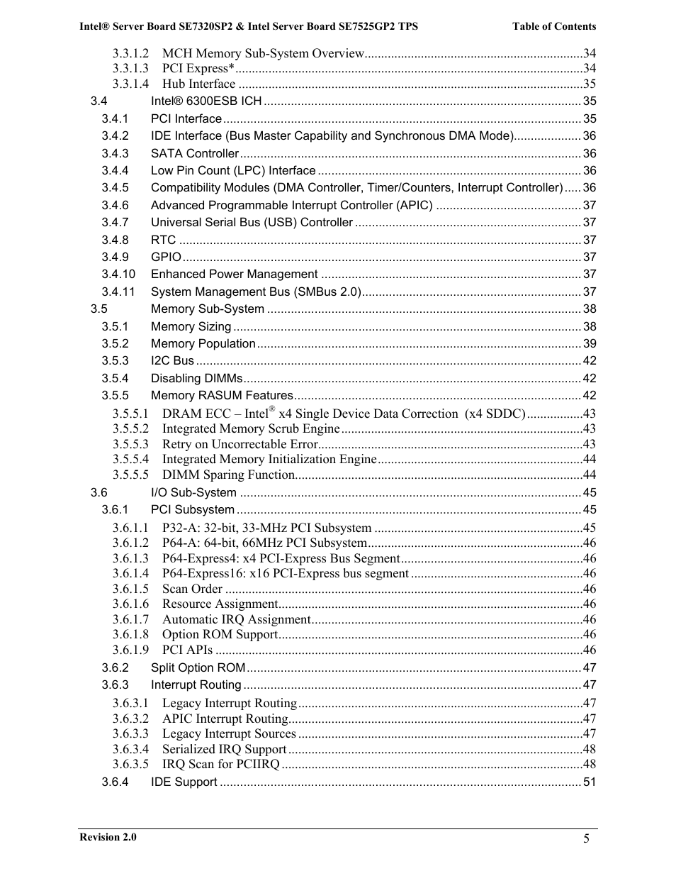 Intel SE7525GP2 User Manual | Page 5 / 175