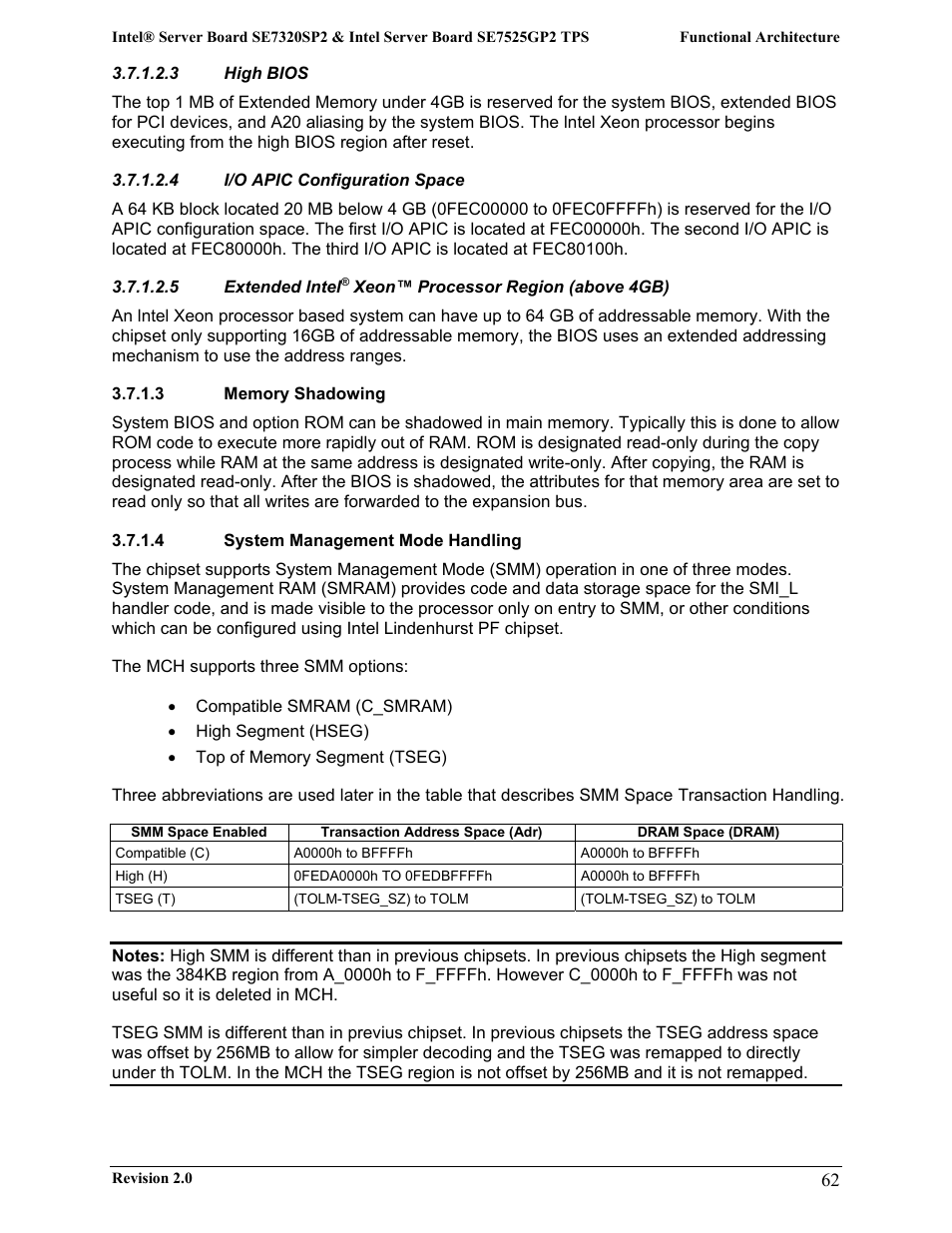 Intel SE7525GP2 User Manual | Page 62 / 175