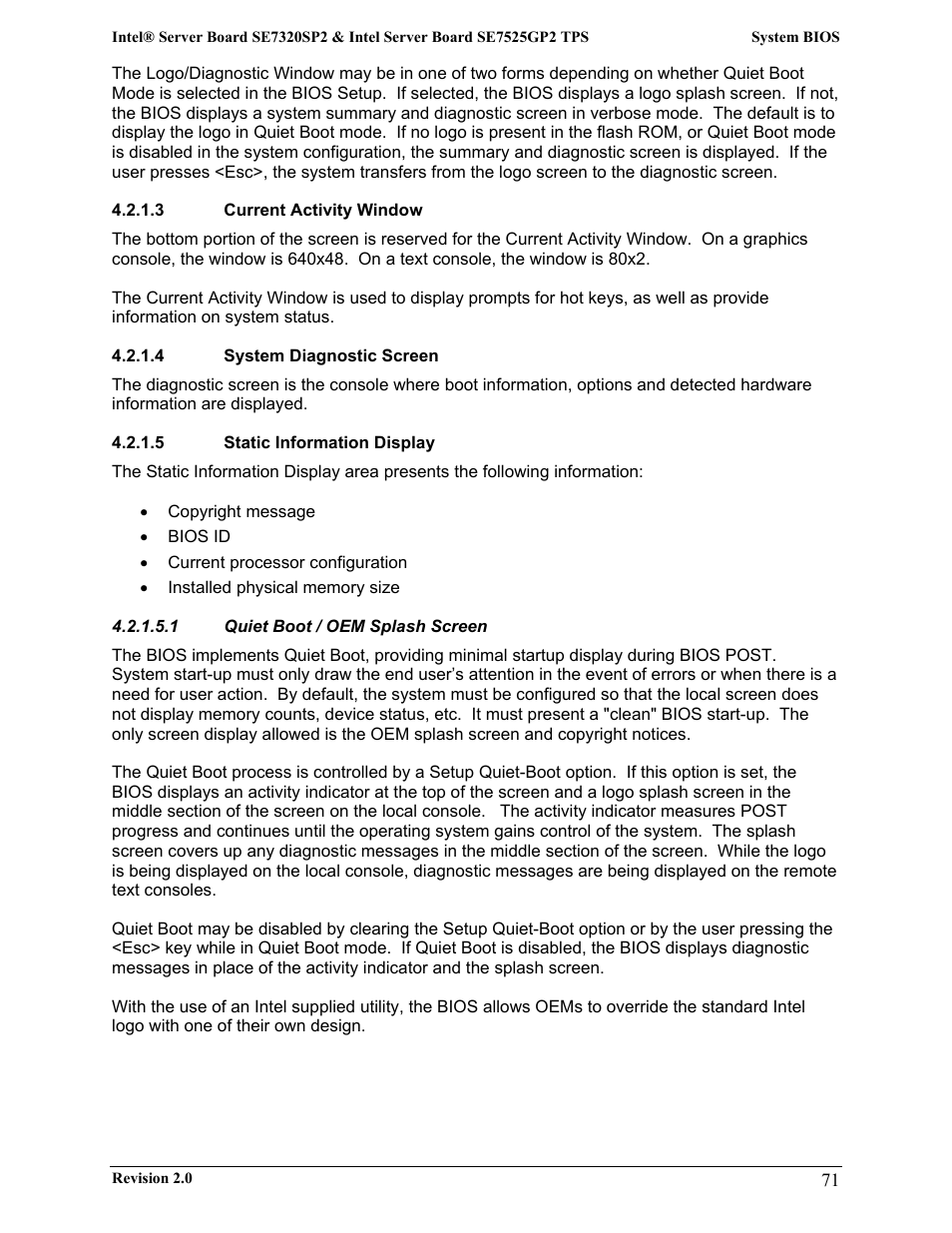 Intel SE7525GP2 User Manual | Page 71 / 175