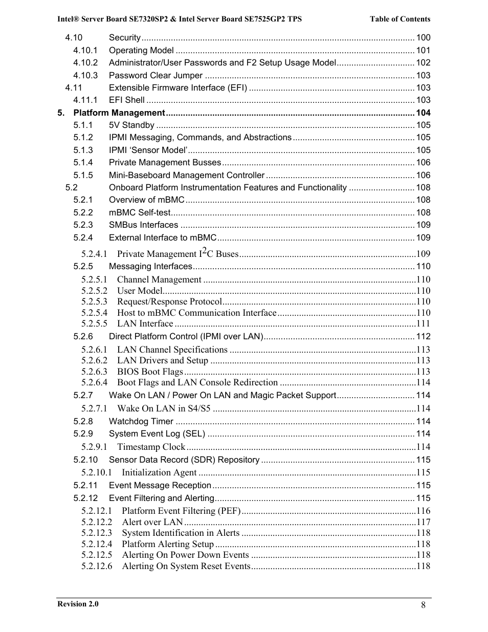 Intel SE7525GP2 User Manual | Page 8 / 175