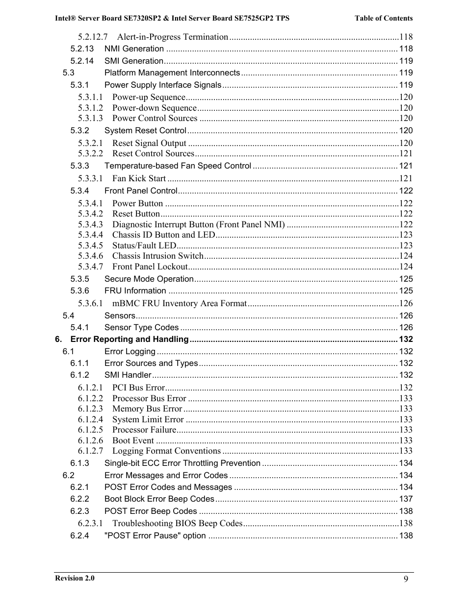 Intel SE7525GP2 User Manual | Page 9 / 175