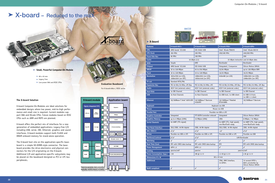 X-board, Reduced to the max | Intel Ethernet Switch Boards User Manual | Page 11 / 52