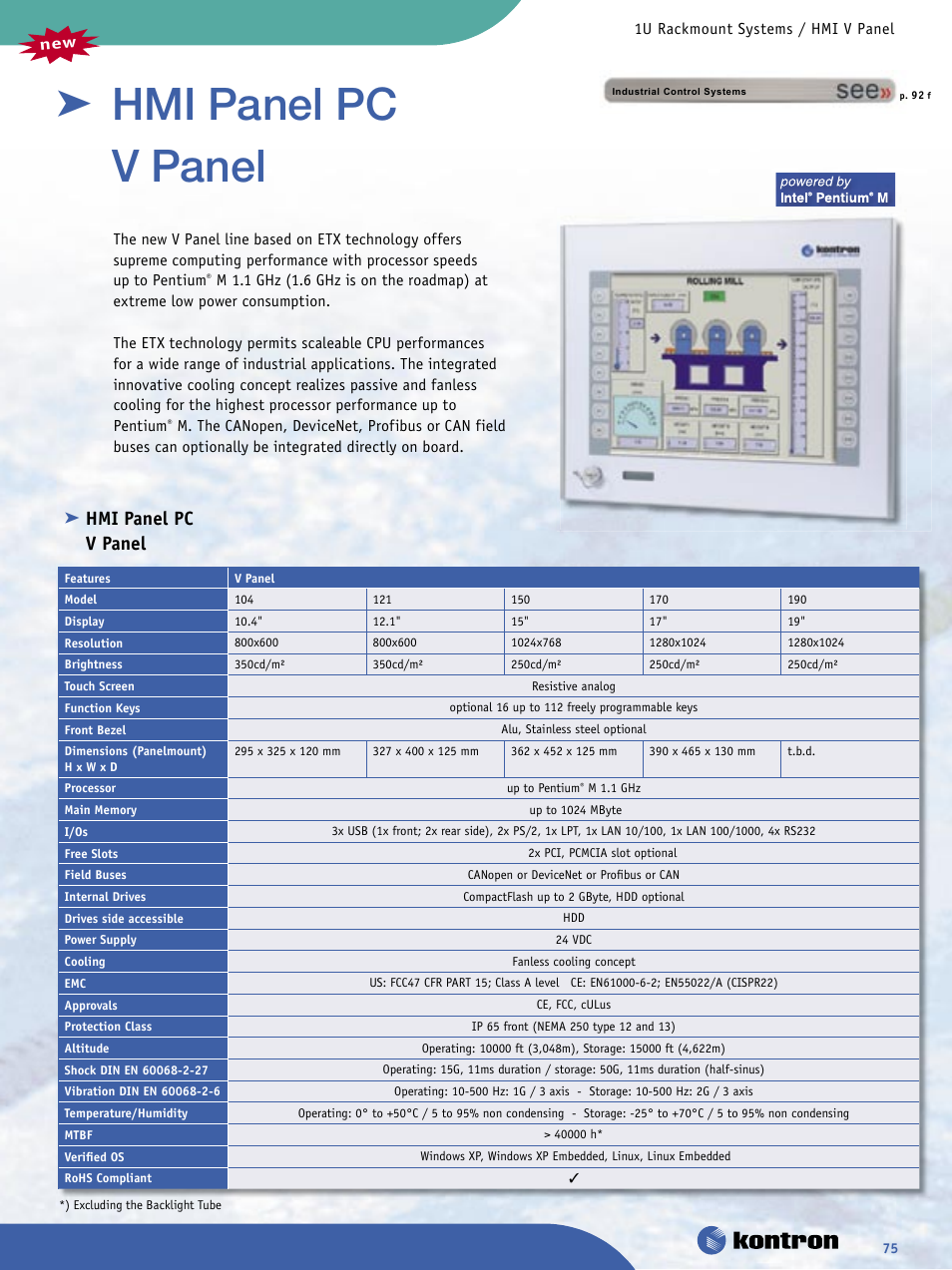 Hmi panel pc v panel | Intel Ethernet Switch Boards User Manual | Page 40 / 52