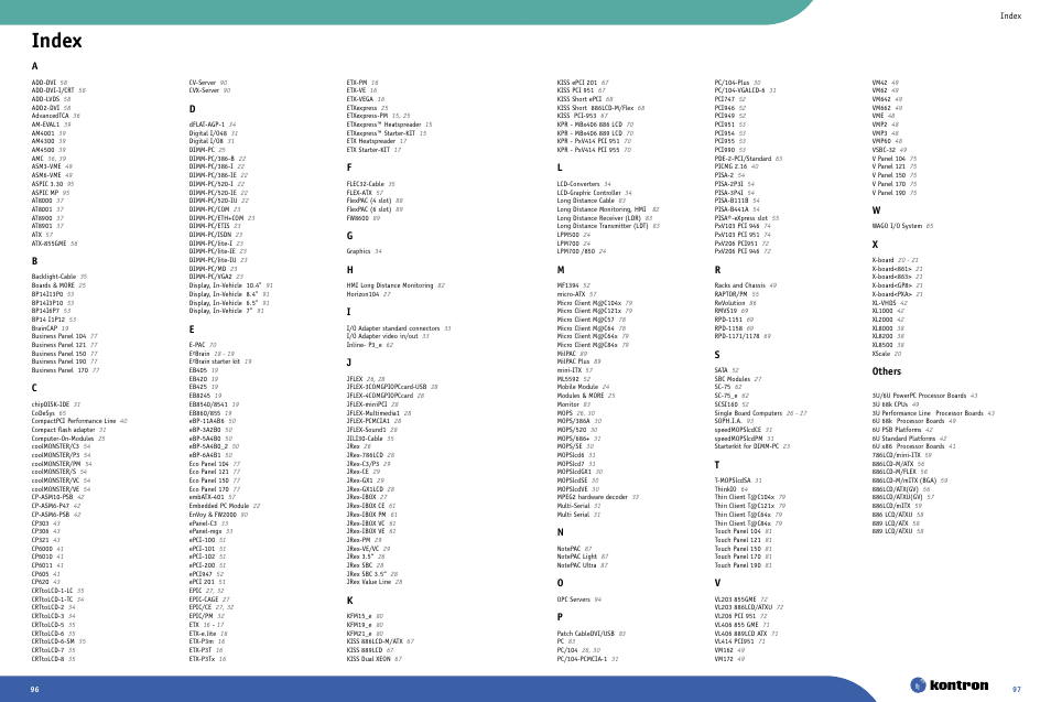 Index, Others | Intel Ethernet Switch Boards User Manual | Page 51 / 52