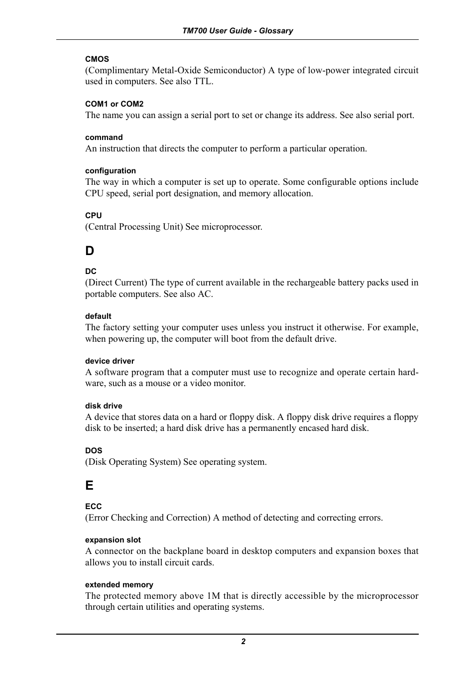 Intel Express 5800 TM700 User Manual | Page 124 / 132