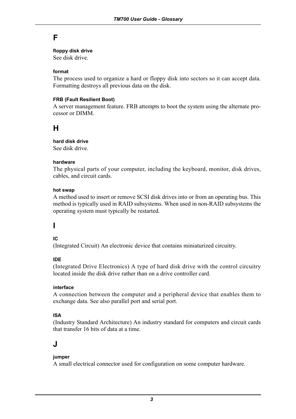 Intel Express 5800 TM700 User Manual | Page 125 / 132