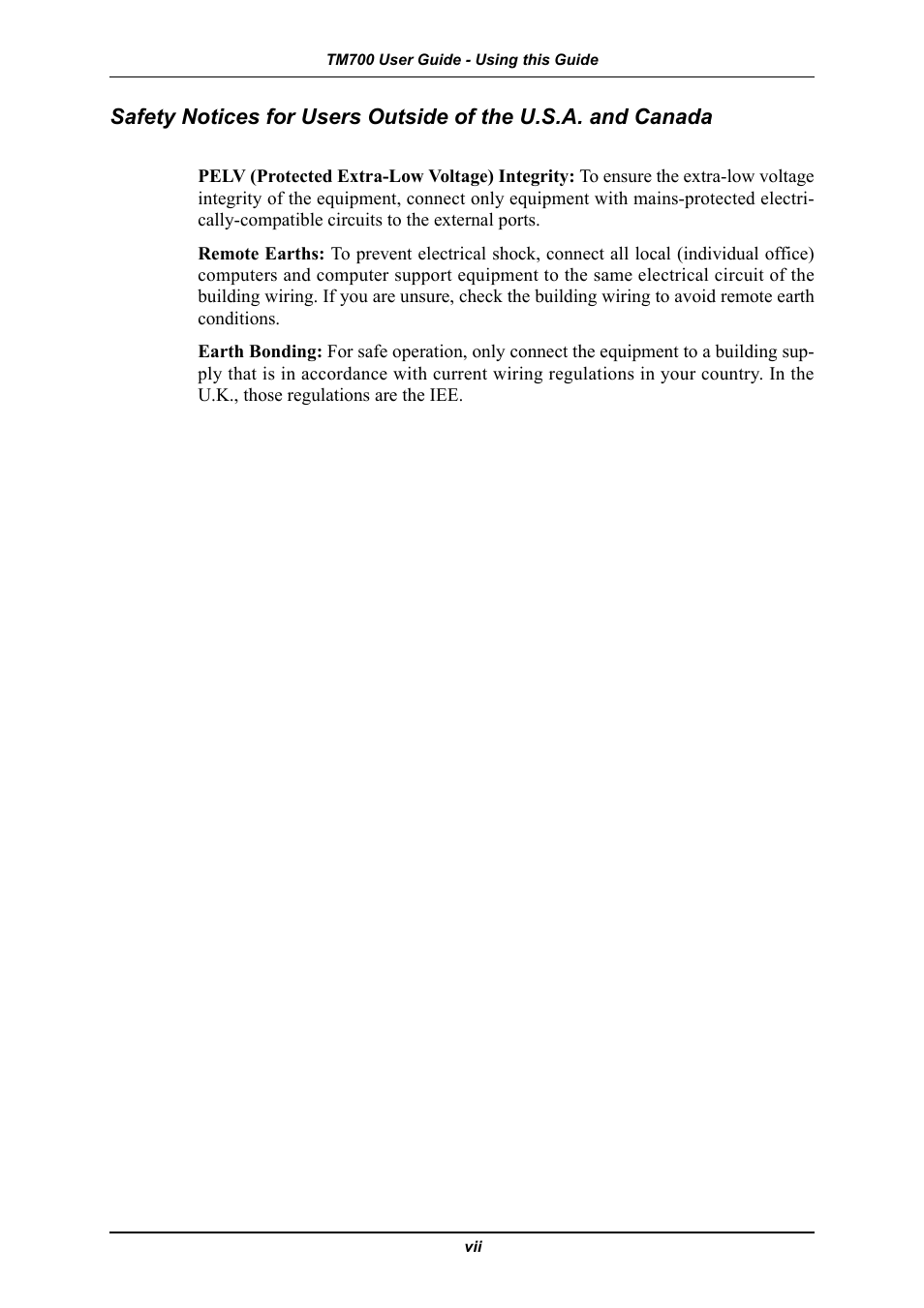 Intel Express 5800 TM700 User Manual | Page 13 / 132