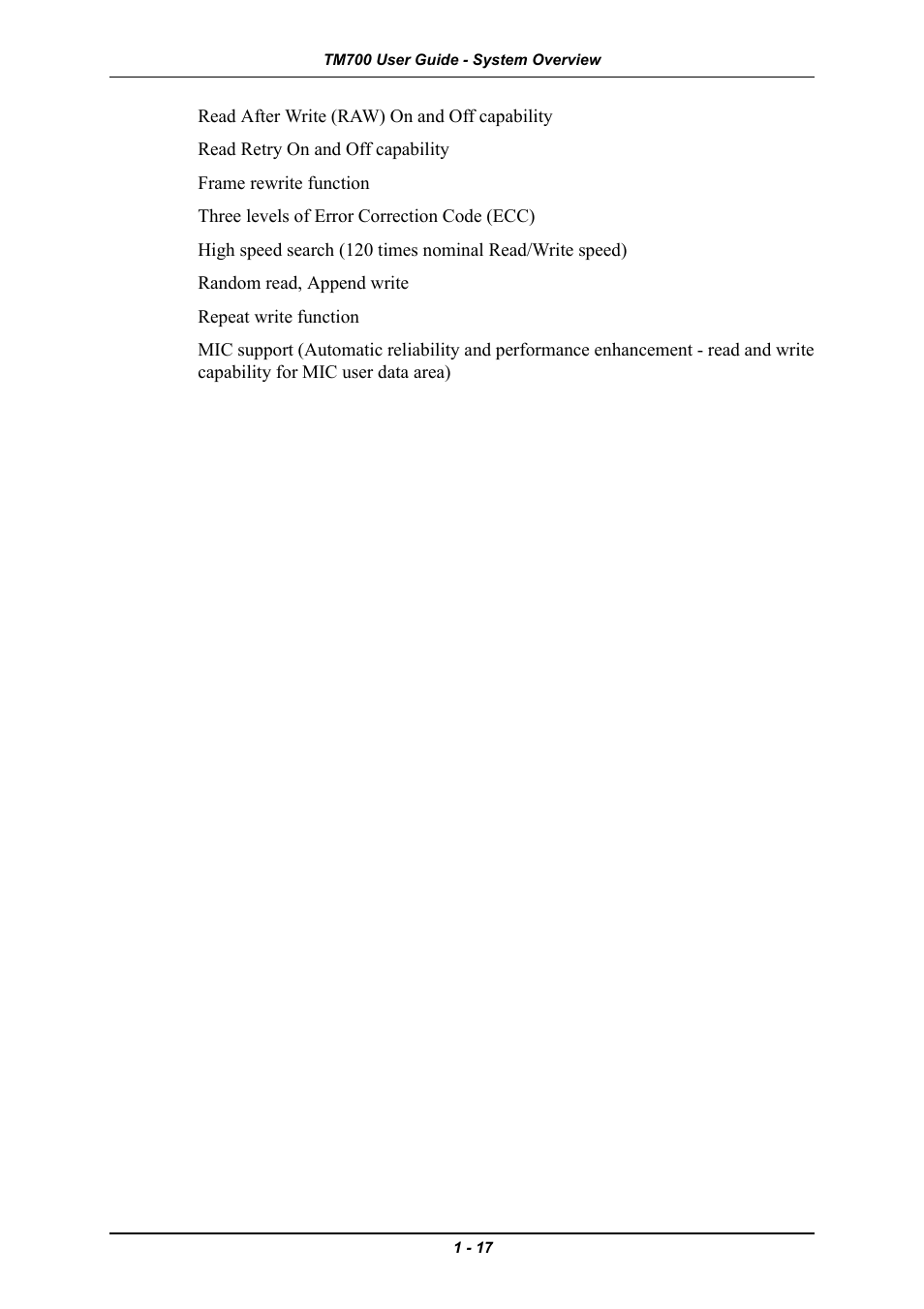 Intel Express 5800 TM700 User Manual | Page 31 / 132