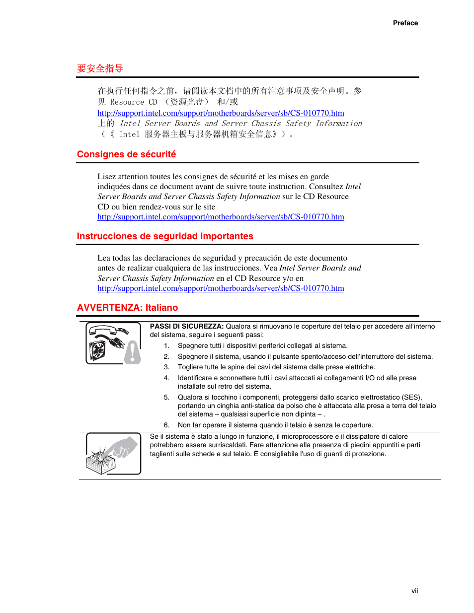 Intel SE7520BD2 User Manual | Page 7 / 64