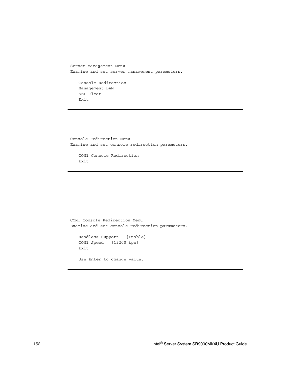 Intel SR9000MK4U User Manual | Page 174 / 258