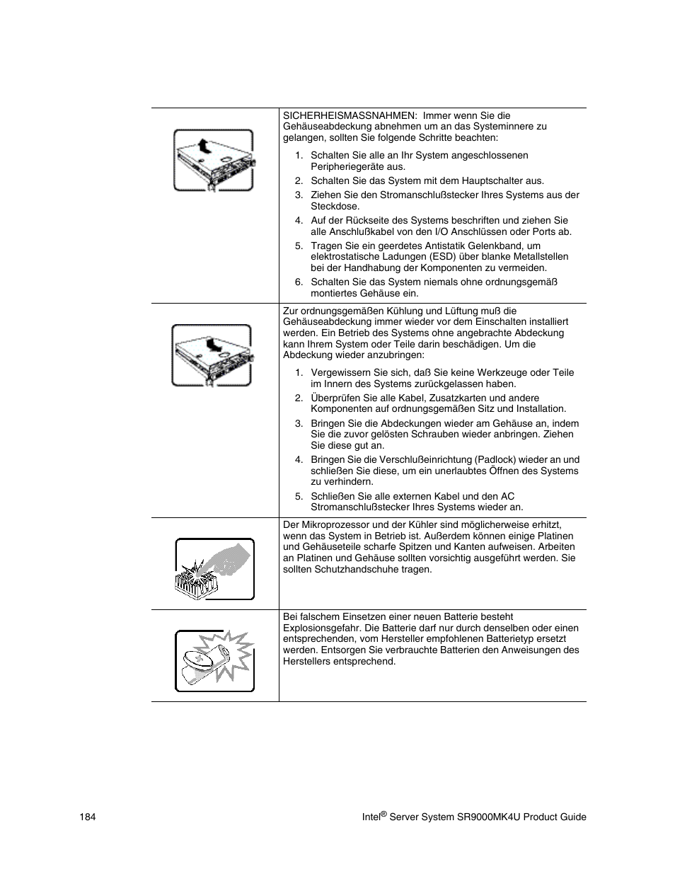 Intel SR9000MK4U User Manual | Page 206 / 258