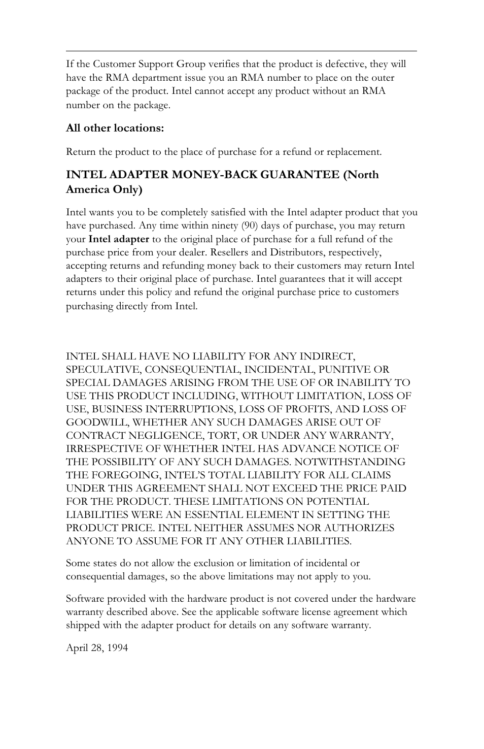 Intel LAN+Modem56 PC Card PRO/100 User Manual | Page 162 / 178