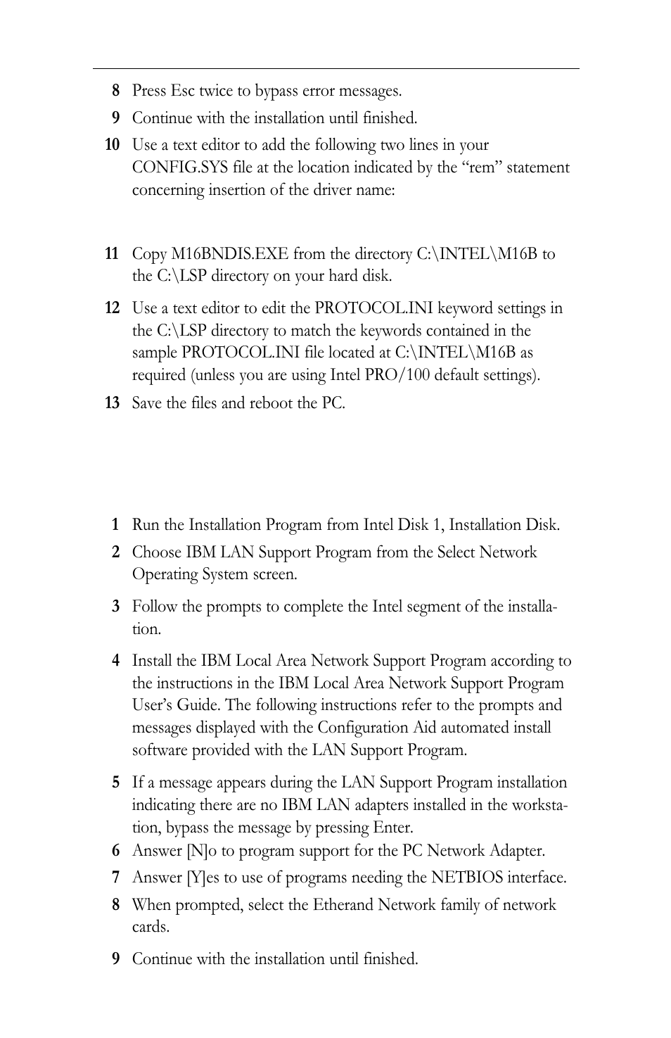 Intel LAN+Modem56 PC Card PRO/100 User Manual | Page 55 / 178