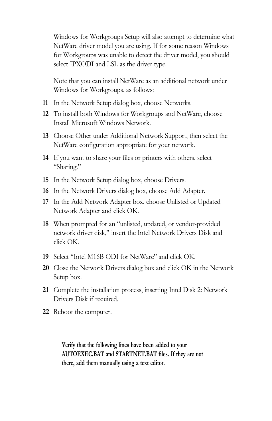 Intel LAN+Modem56 PC Card PRO/100 User Manual | Page 61 / 178