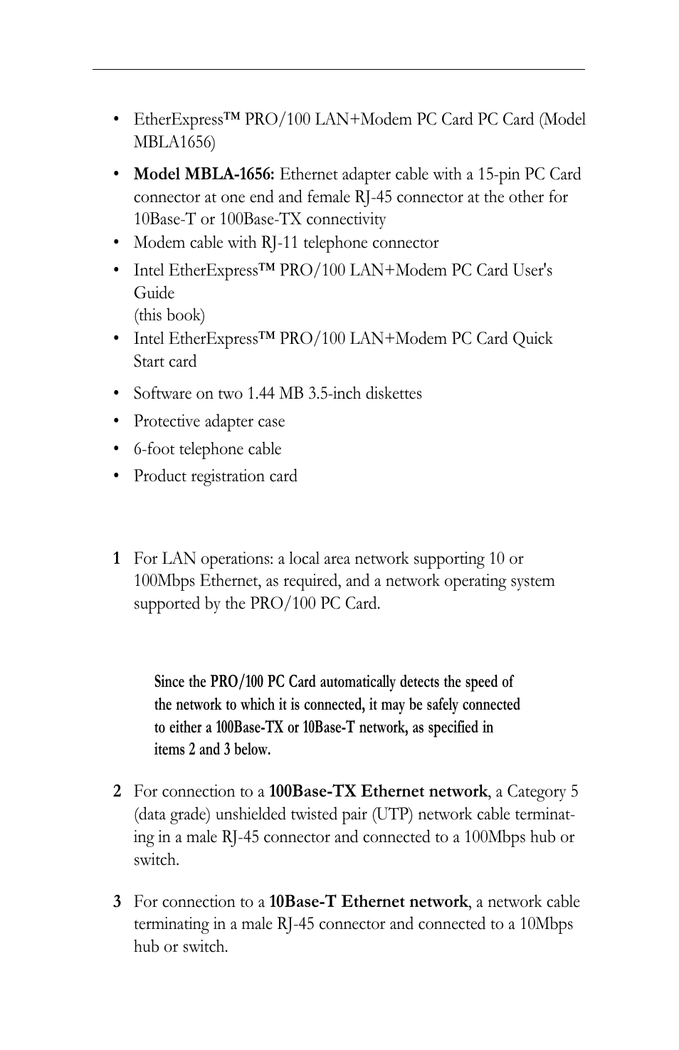 How to install for windows 95 and netware, Utilities, Other required equipment | Intel LAN+Modem56 PC Card PRO/100 User Manual | Page 8 / 178