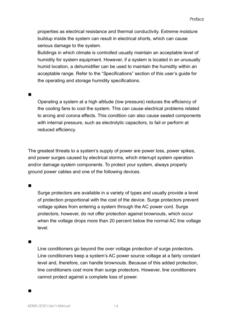 Intel KEMX-2030 User Manual | Page 14 / 60