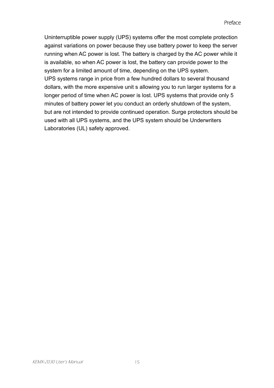 Intel KEMX-2030 User Manual | Page 15 / 60