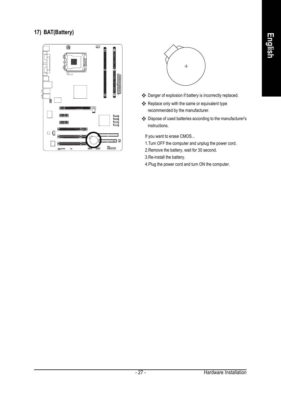 English | Intel GA-8I915PL-G User Manual | Page 27 / 80