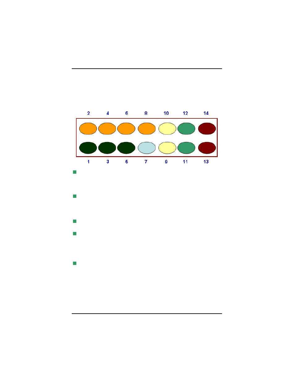 Chapter 4 hardware description, 1 general output connector: cn37 | Intel IMB200VGE User Manual | Page 26 / 77