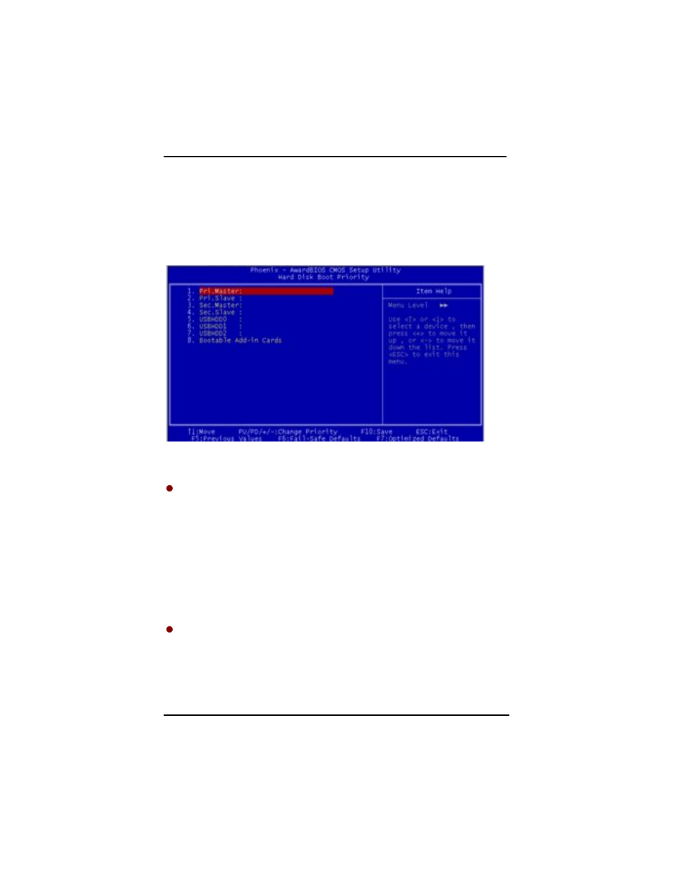2 hard disk boot priority, 2 hard disk boot priority……………………………… 43 | Intel IMB200VGE User Manual | Page 49 / 77
