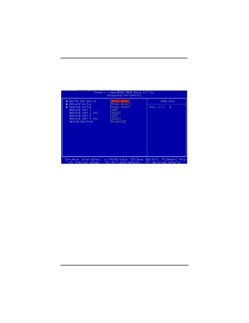 6 integrated peripherals, 1 on-chip ide device, Integrated peripherals | 1 on-chip ide device………………………………… 50 | Intel IMB200VGE User Manual | Page 56 / 77