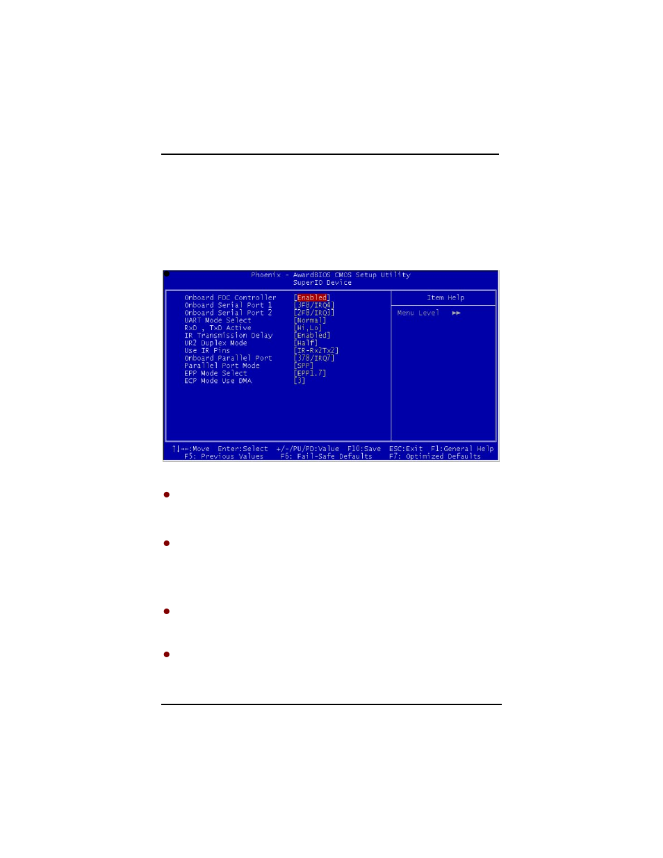 3 super io device, 3 super io device……………………………………. 54 | Intel IMB200VGE User Manual | Page 60 / 77