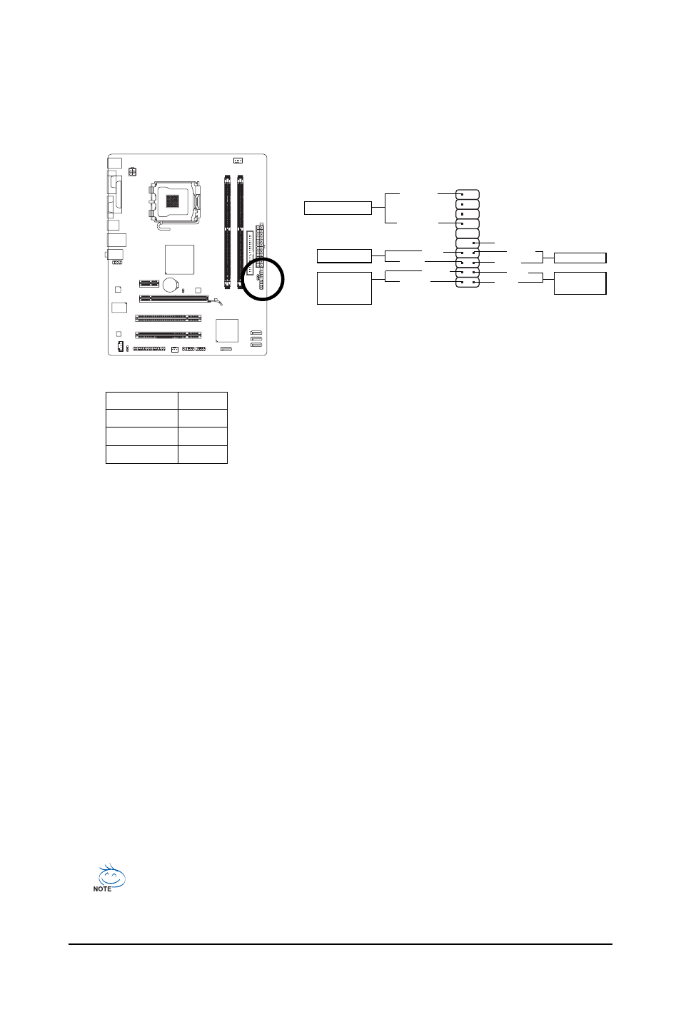 10) f_panel (front panel header) | Intel GA-G31M-S2L User Manual | Page 28 / 88