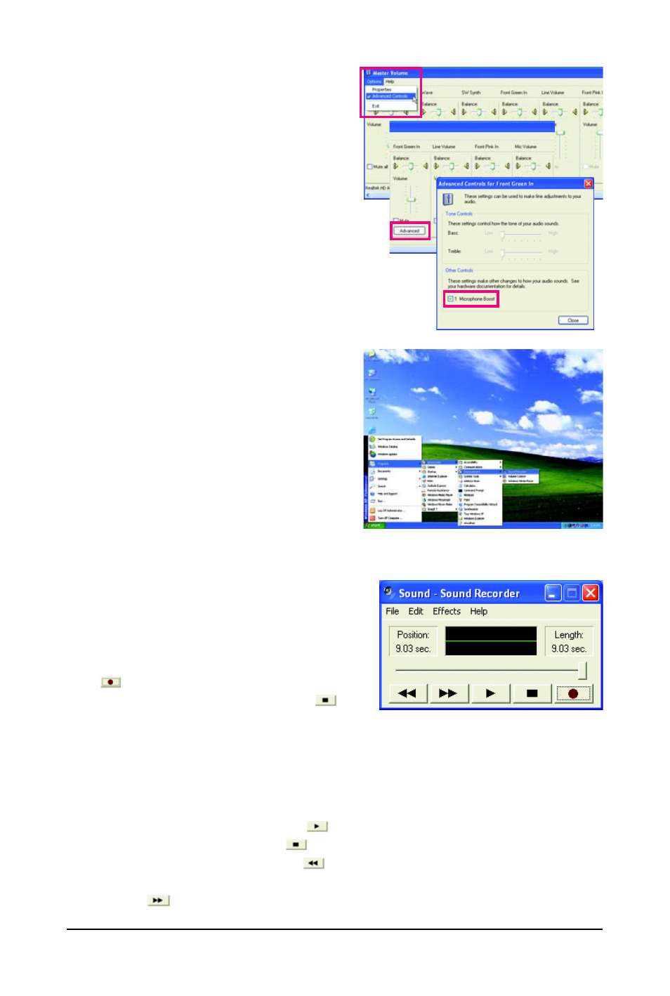 1-4 using the sound recorder | Intel GA-G31M-S2L User Manual | Page 78 / 88