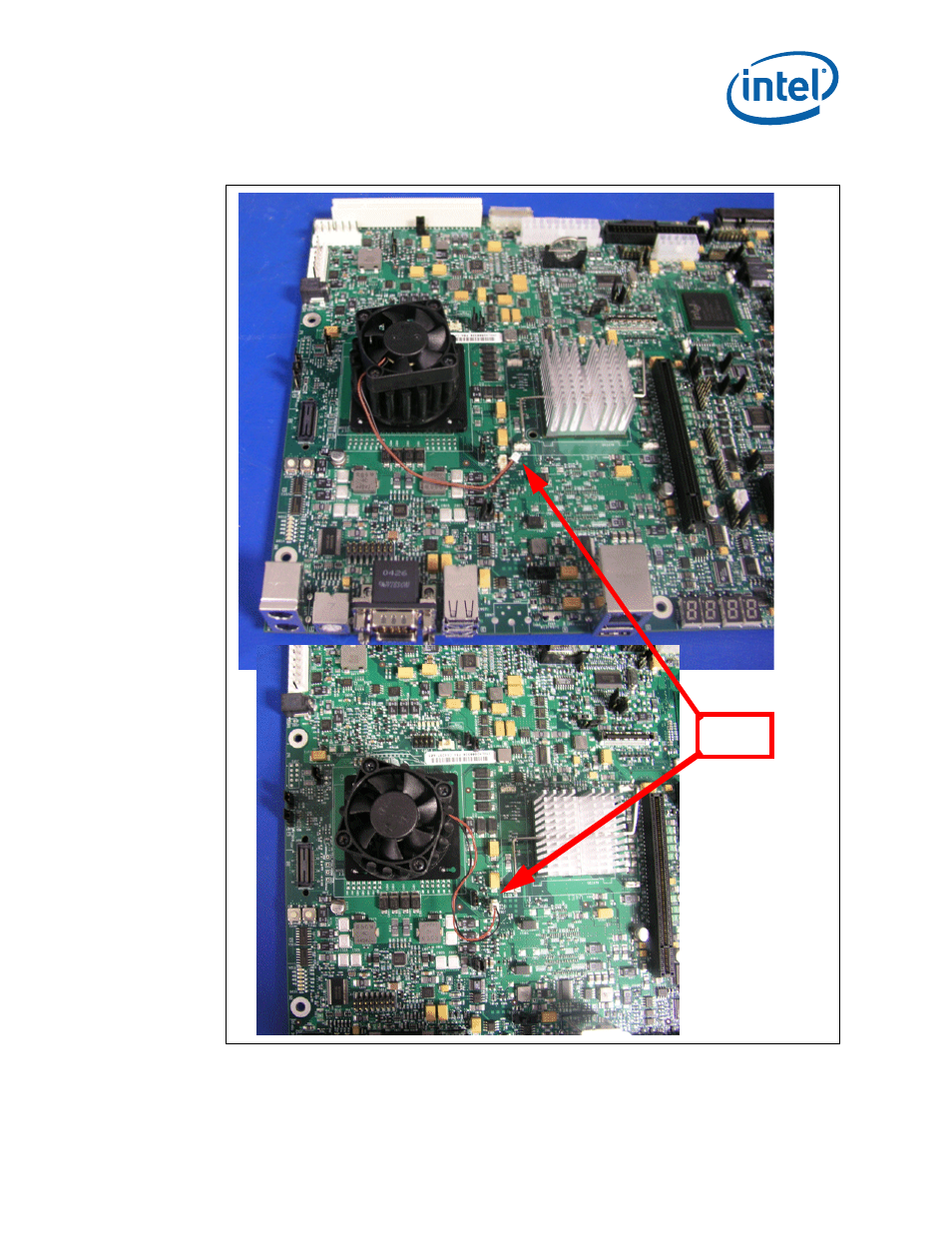 Figure 8. cpu fan header, Cpu fan header | Intel 915GME User Manual | Page 53 / 53