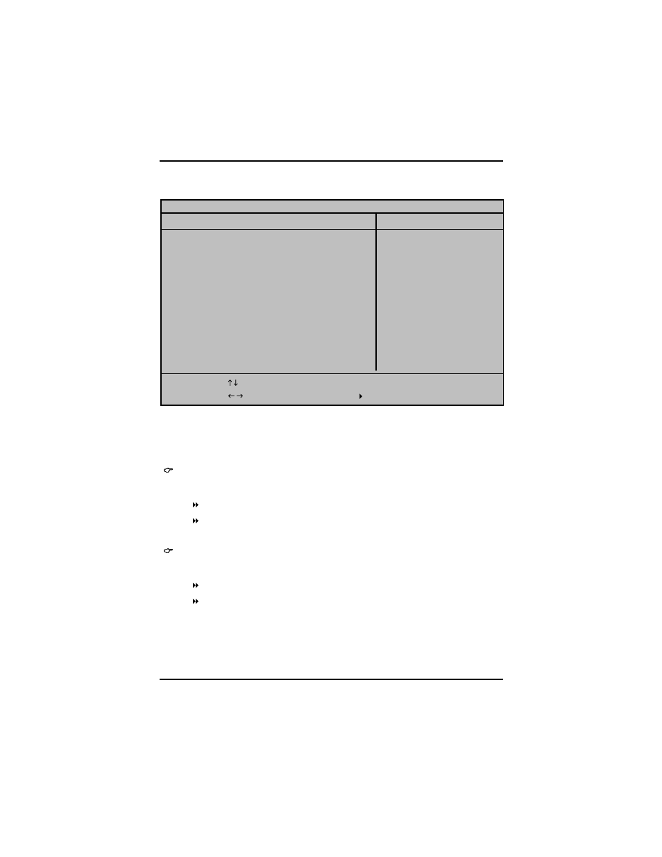 Advanced chipset control | Intel GS-SR195V User Manual | Page 36 / 56