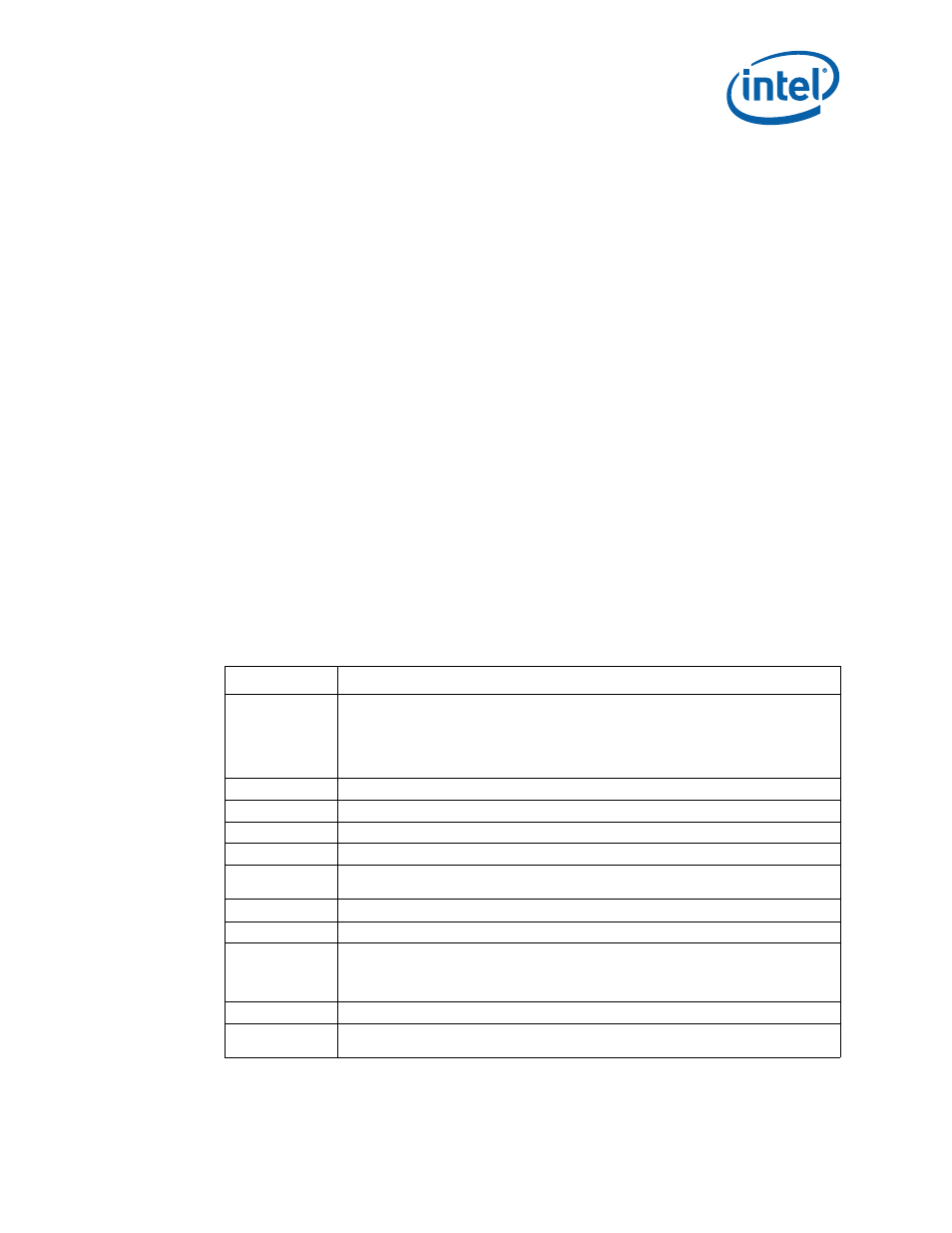 3 glossary of terms and acronyms, Table 1. definition (sheet 2 of 2), Glossary of terms and acronyms | Definition | Intel Core 2 Duo User Manual | Page 7 / 36