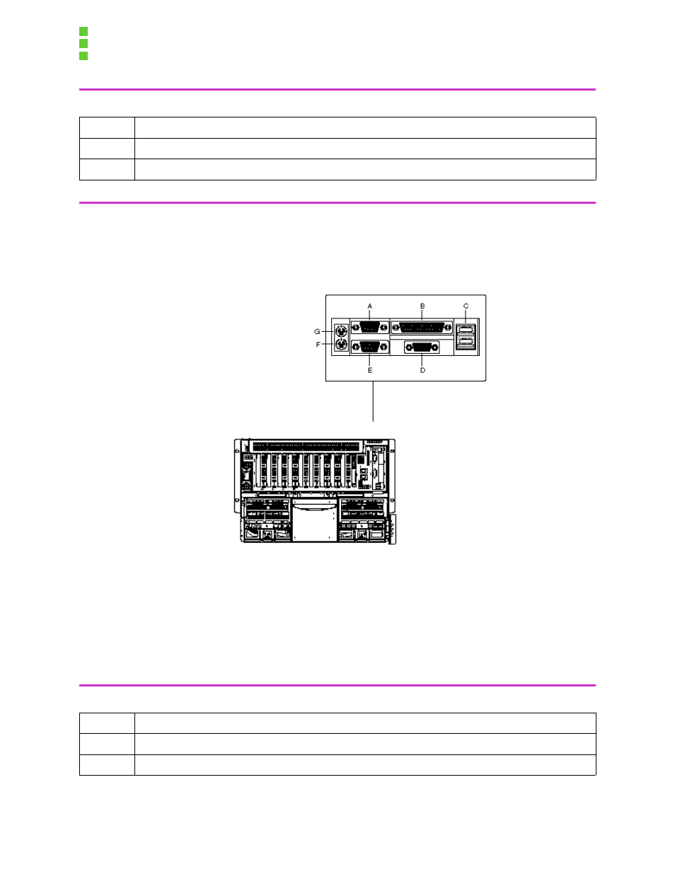 3 riser board external i/o connectors, Riser board external i/o connectors | Intel OCPRF100 MP User Manual | Page 31 / 149