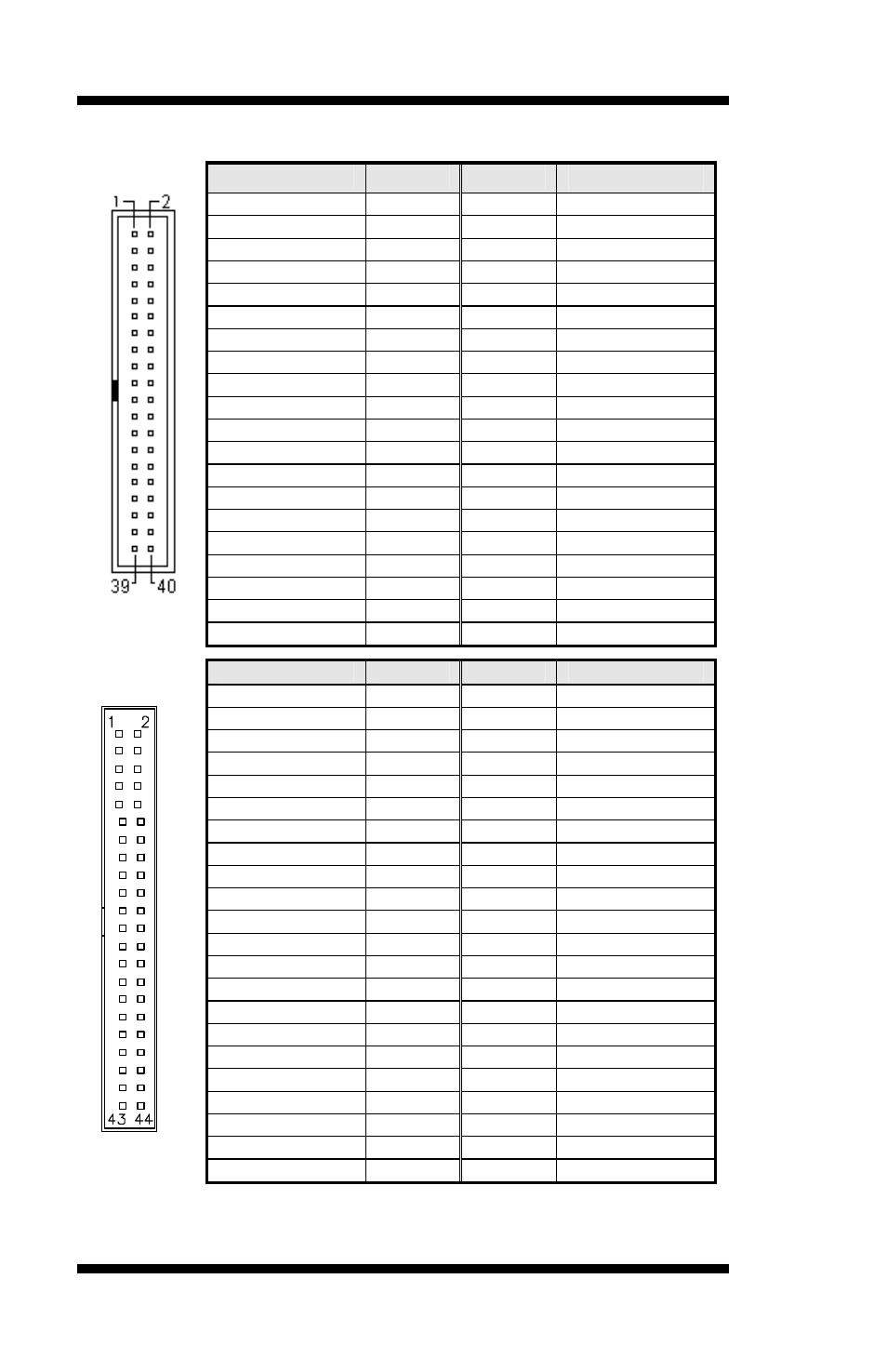 Ide1, ide2: primary and secondary ide connectors | Intel I815E User Manual | Page 18 / 80