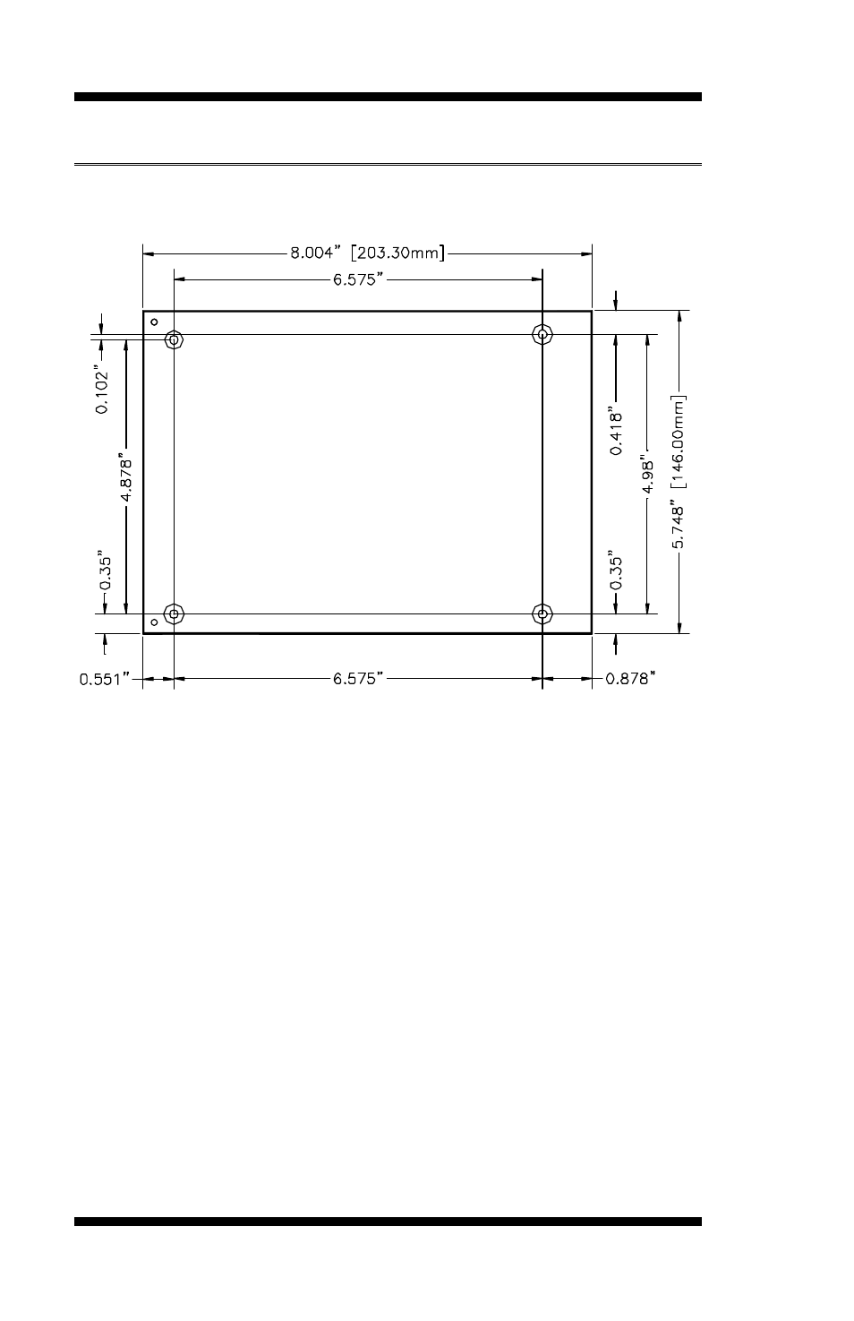 Board dimensions | Intel I815E User Manual | Page 8 / 80