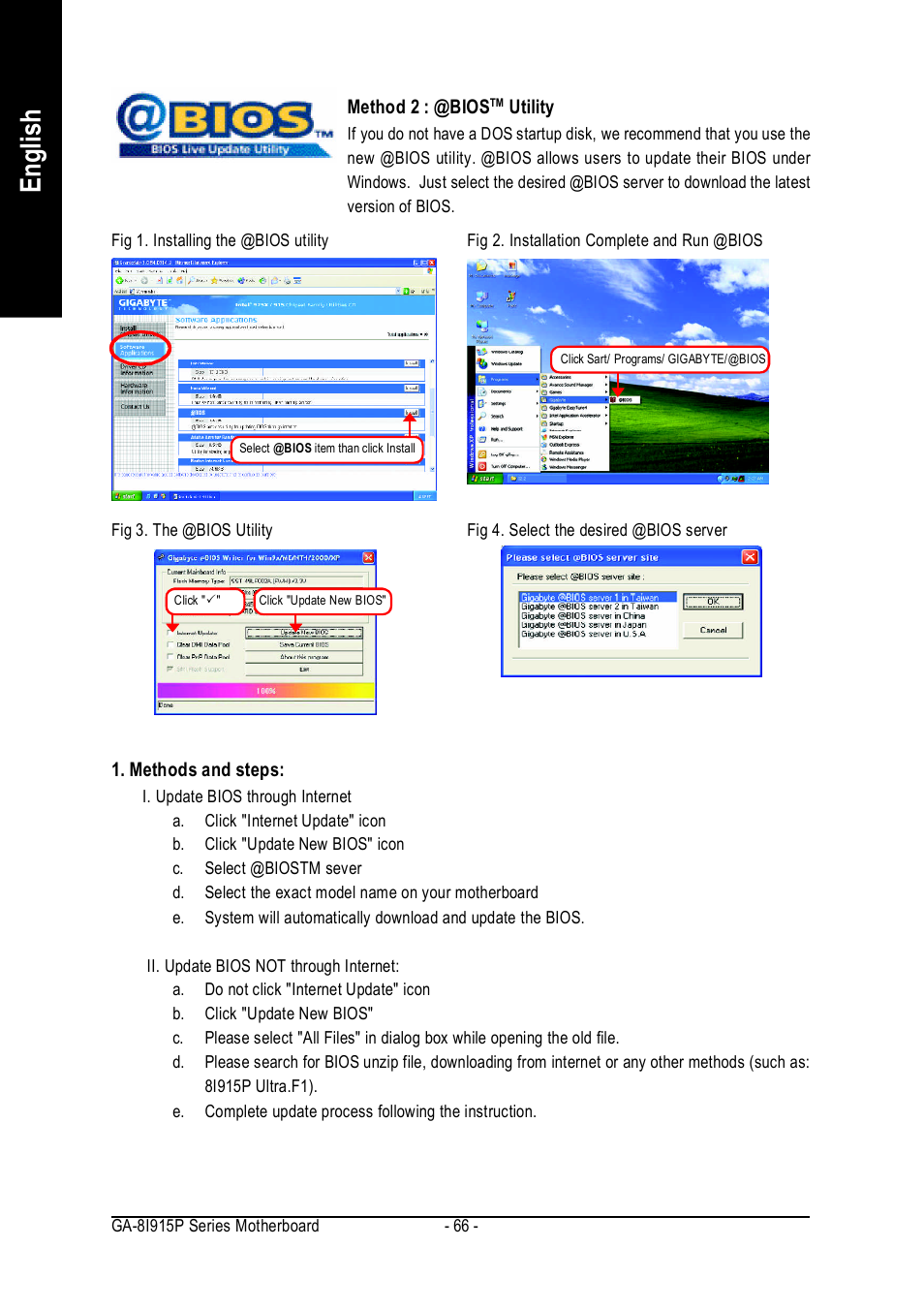 English | Intel GA-8I915P User Manual | Page 66 / 80