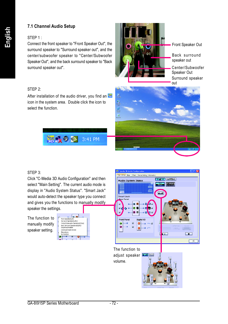 English | Intel GA-8I915P User Manual | Page 72 / 80