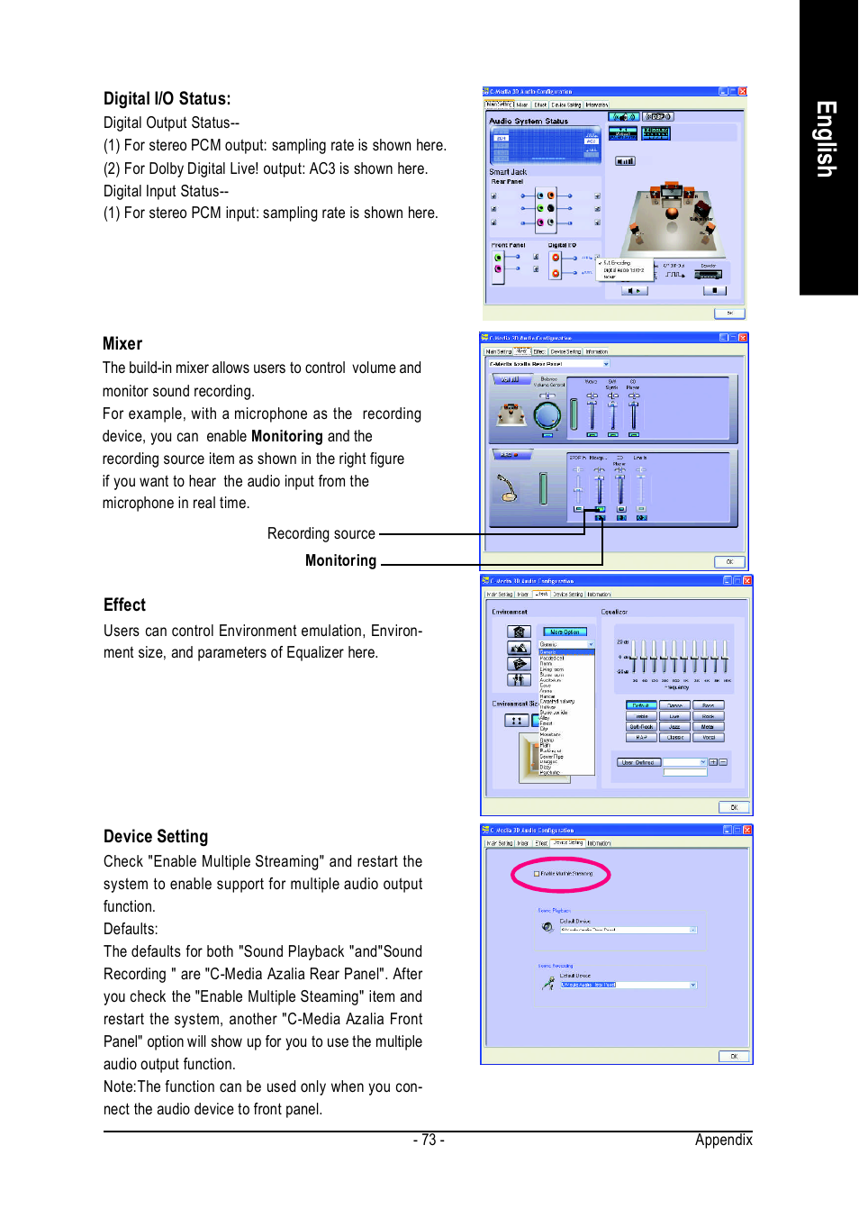 English | Intel GA-8I915P User Manual | Page 73 / 80