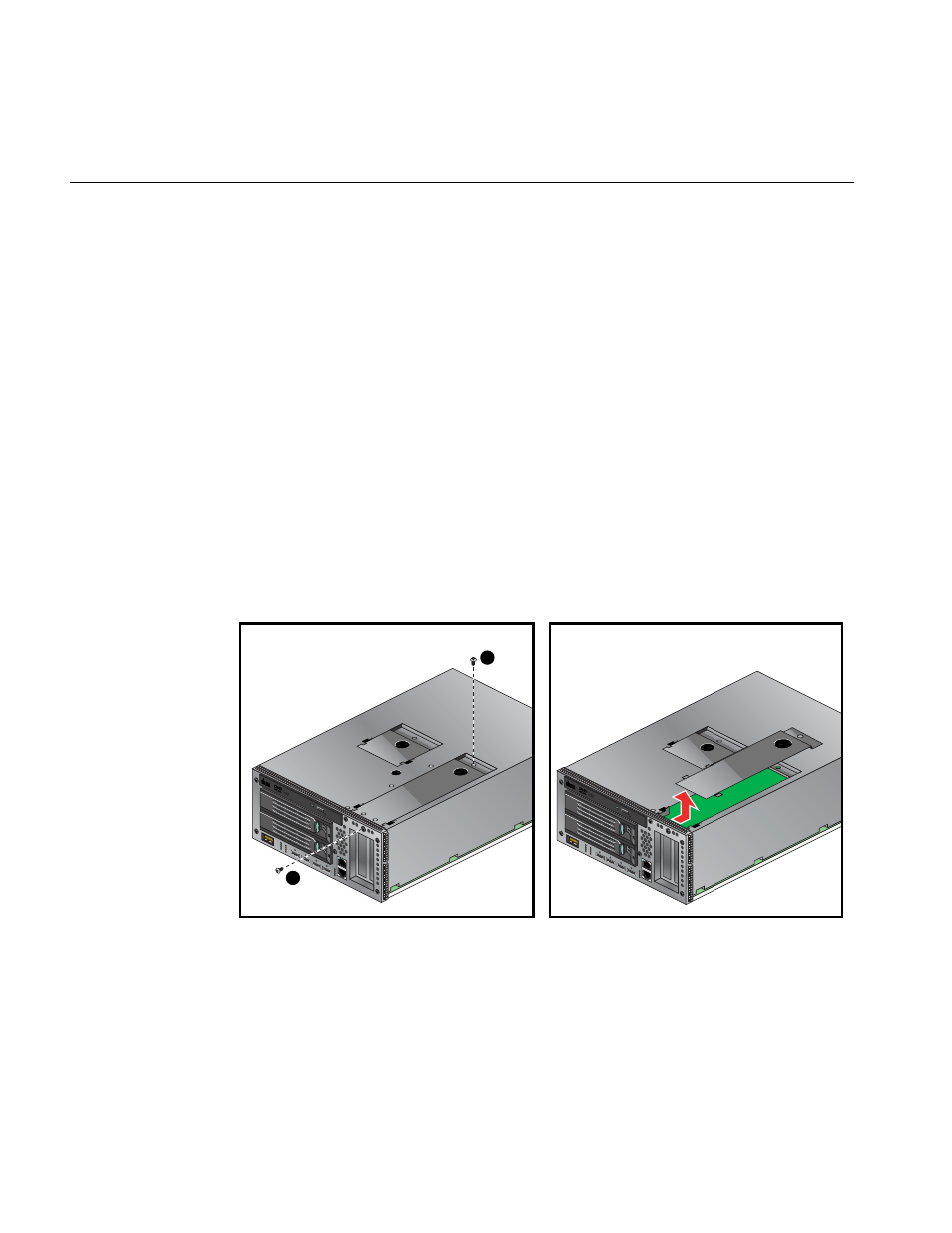 Add or remove a pci card in base ia blades, Figure 6-24 | Intel SGI Altix 450 User Manual | Page 158 / 198