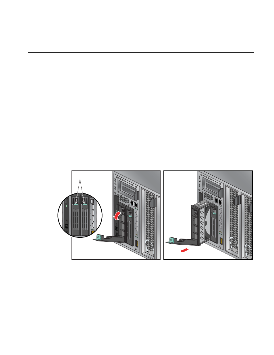 Removing a system disk drive, Figure 6-27, Figure 6-27 removing a disk drive | Intel SGI Altix 450 User Manual | Page 161 / 198