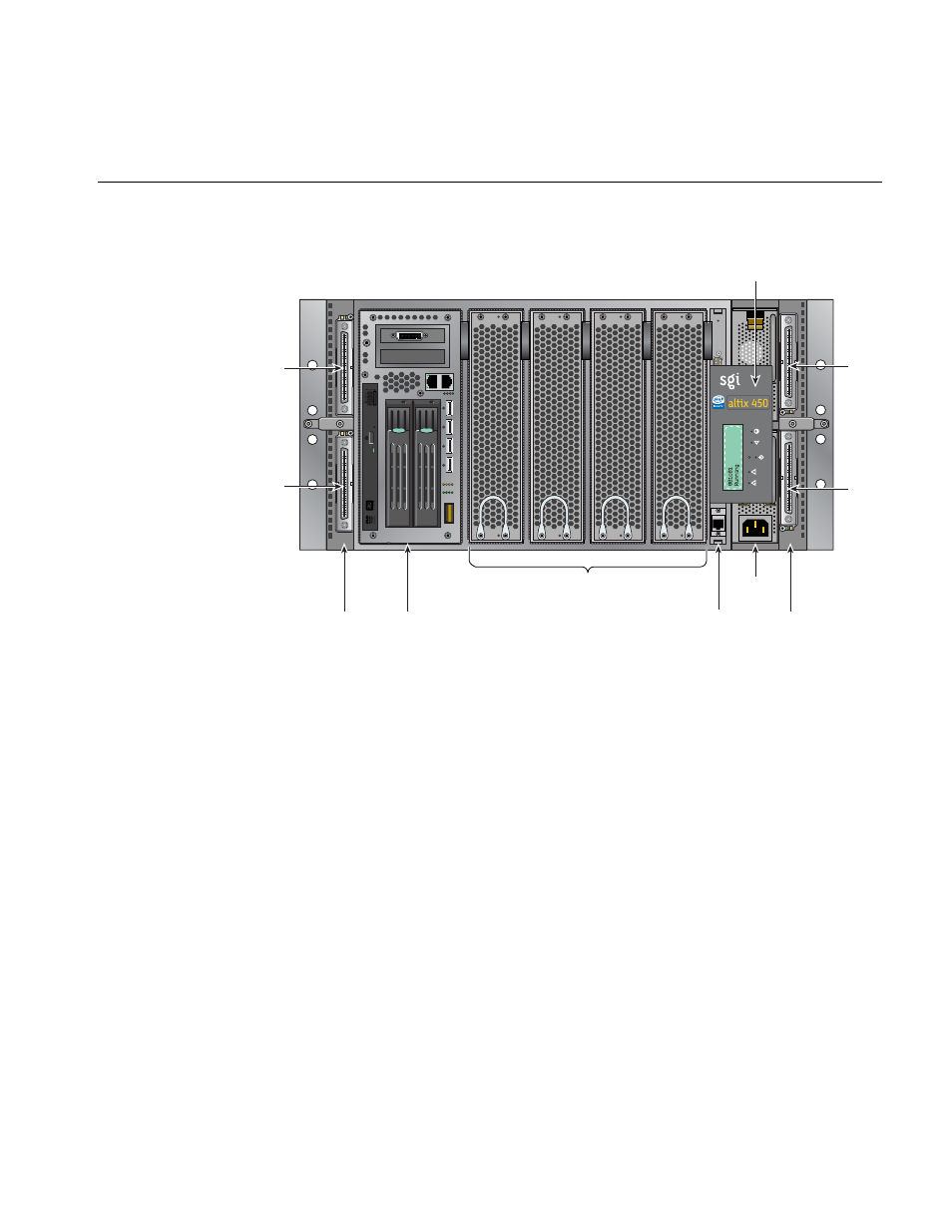 Bay (unit) numbering, Rack numbering, Figure 3-5 | Inside tm | Intel SGI Altix 450 User Manual | Page 99 / 198