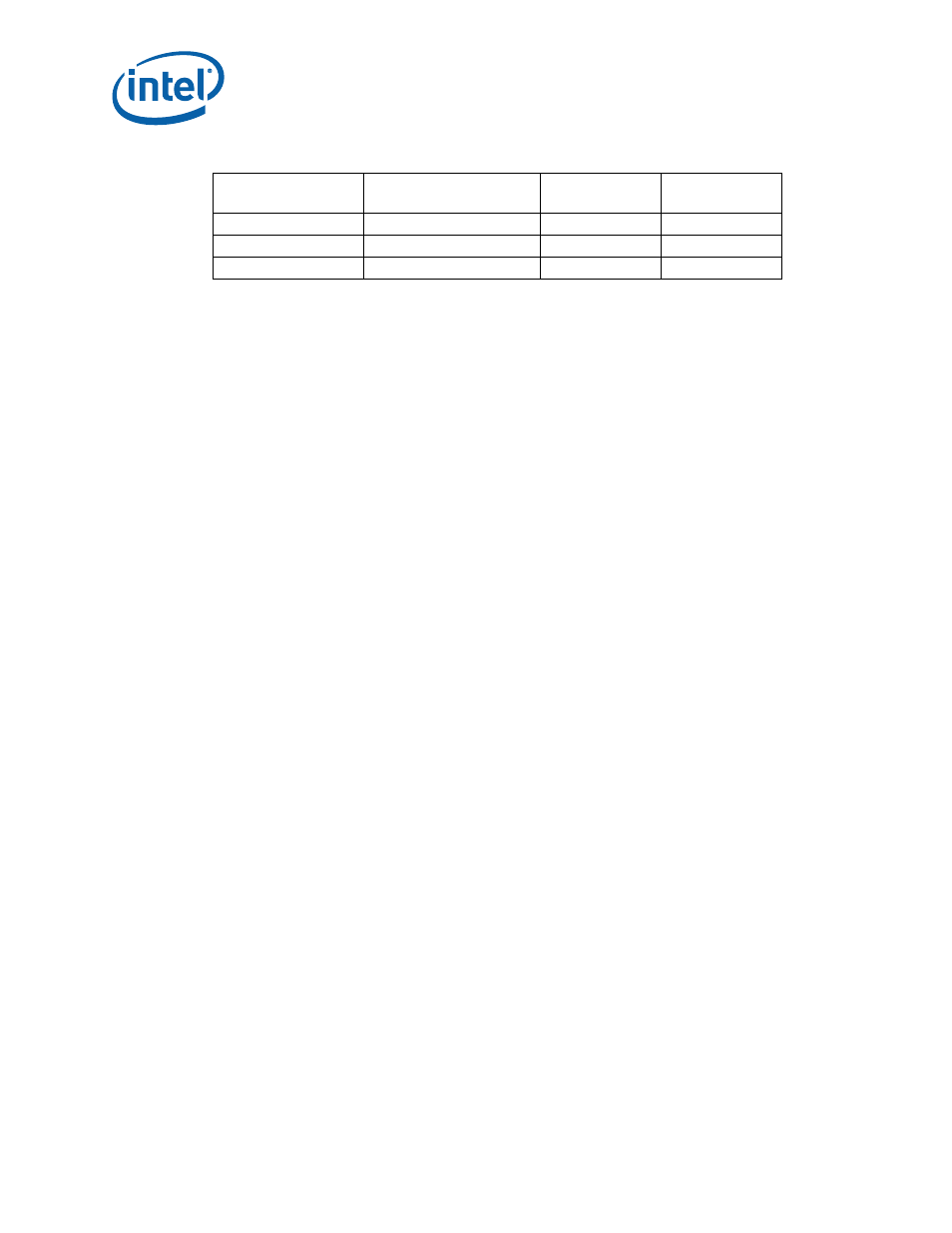 Table 6. intel | Intel 317443-001US User Manual | Page 34 / 57